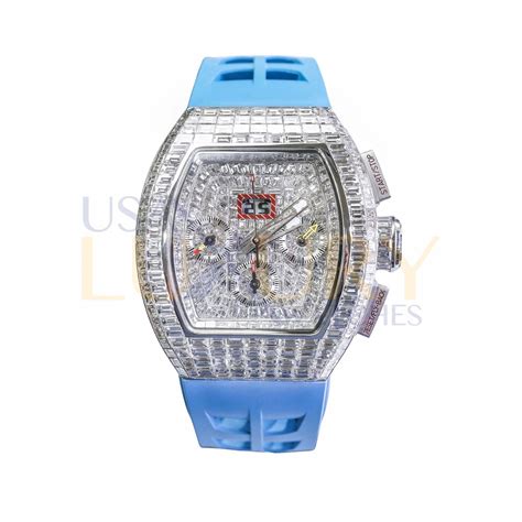 richard mille diamond|richard mille iced watch.